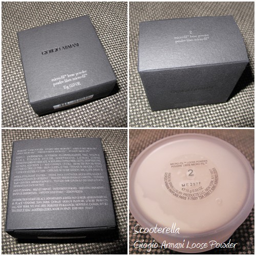 Review // Giorgio Armani Micro Fill Loose Powder